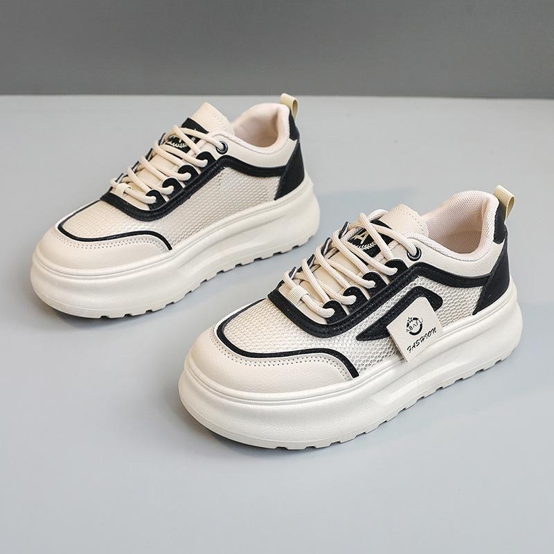 Модные новые женские повседневные туфли, летние сетчатые дышащие кроссовки, маленькие белые туфли, повседневная обувь для улицы, мокасины Zapatillas De Mujer