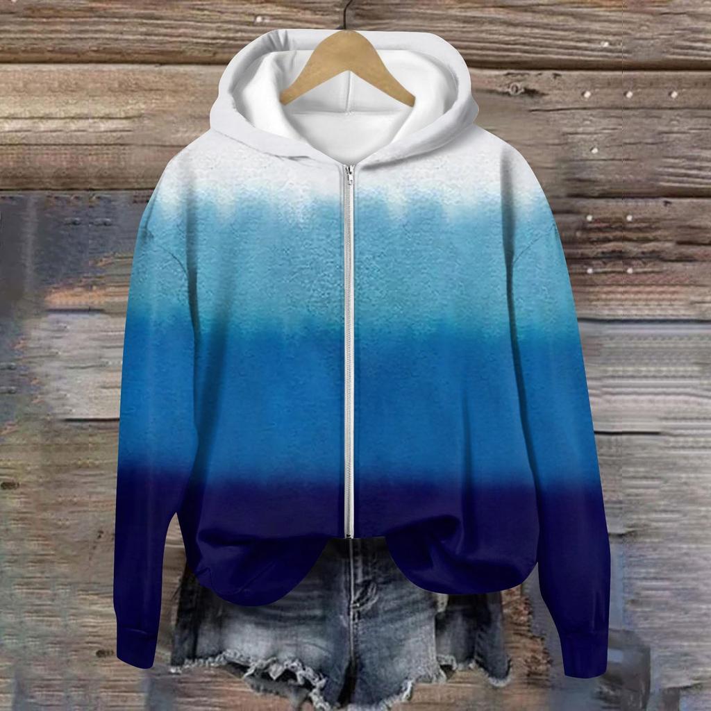 Куртки женские с длинным рукавом на молнии с принтом верхняя одежда повседневные куртки