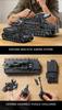 Совместимый с LEGO Вторая мировая война 1:28 Строительный набор 'Миномет Karl-Gerät и тележка с боеприпасами'
