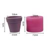 DIY Silicone Mold for Gypsum Cement Cactus Planter Bonsai Succulent Flower Pot Mould Clay Resin Plaster Craft Silicone Mould