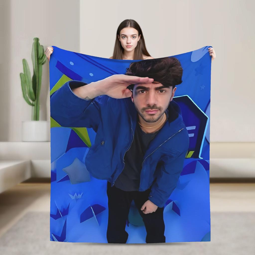 Fede V-Vigevani Flannel Blanket Club Misterios Warm Soft Throw Blanket for Outdoor Decorative Funny Bedspread Sofa Bed Cover