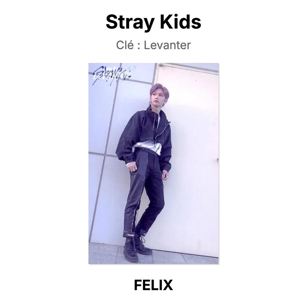 Stray Kids Кле : Официальная фотокарточка Levanter