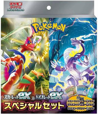 POKEMON Карточная игра Pokemon Scarlet EX и Violet EX Специальный набор