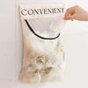1Pc Hanging Storage Mesh Bags Kitchen Garbage Bag Storage Tools Wall-Mounted Large-Capacity Storage Bag Packaging Plastic Bag