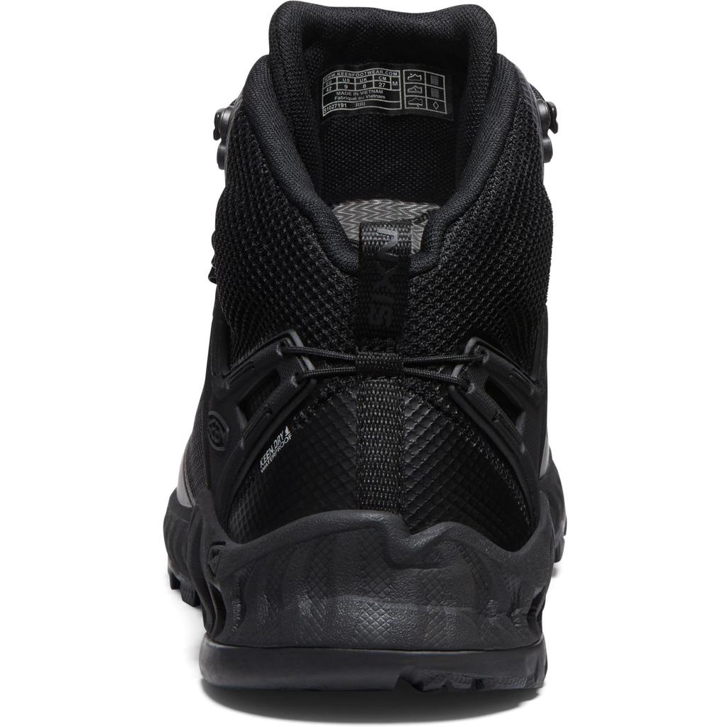Трекинговые ботинки NXIS EVO MID WP Nexis Evo Mid водонепроницаемые TRIPLE BLACK см [Keen] мужские 28.0