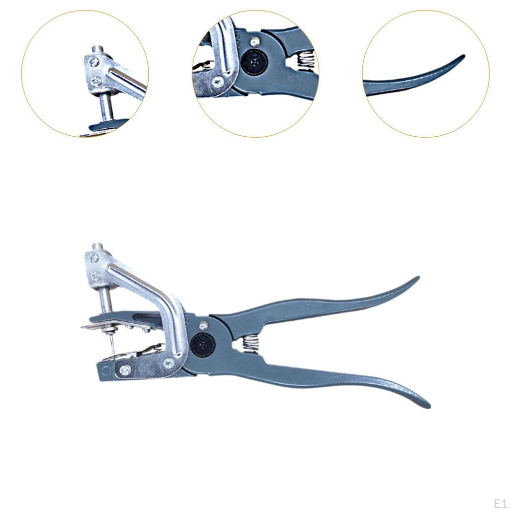 Аппликатор для ушных бирок для скота Щипцы для животных для крупного рогатого скота Коровы Принадлежности