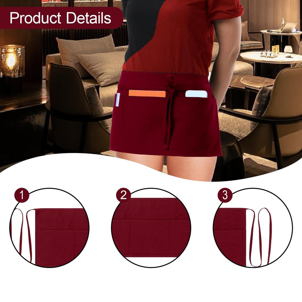 Sturdy And Multifunctional Half-apron for Commercial Showrooms, Gardens, Cafes,