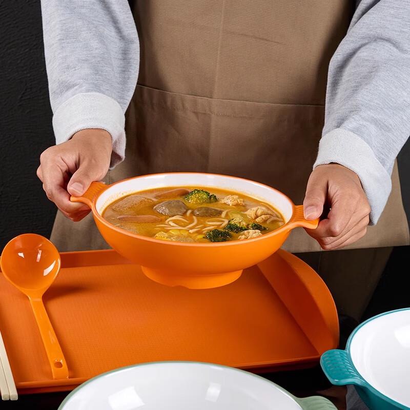 Меламиновая ресторанная миска Xiyao с двумя ручками