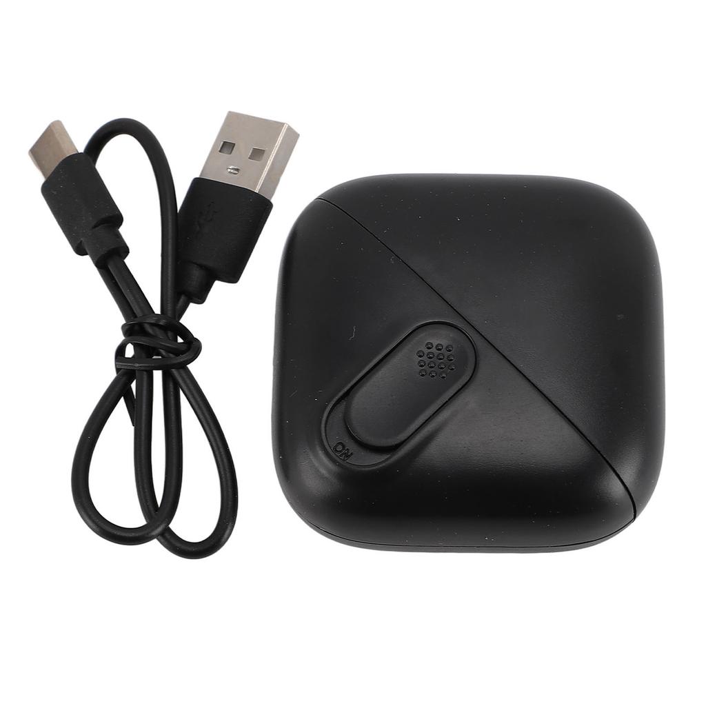 Электрический триммер для носа Портативная машинка для стрижки волос в носу Многофункциональный удалитель волос в носу для женщин и мужчин Черный