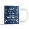 Mug - Christmas - Male Comedian - Ceramic - Printed - 325 Ml