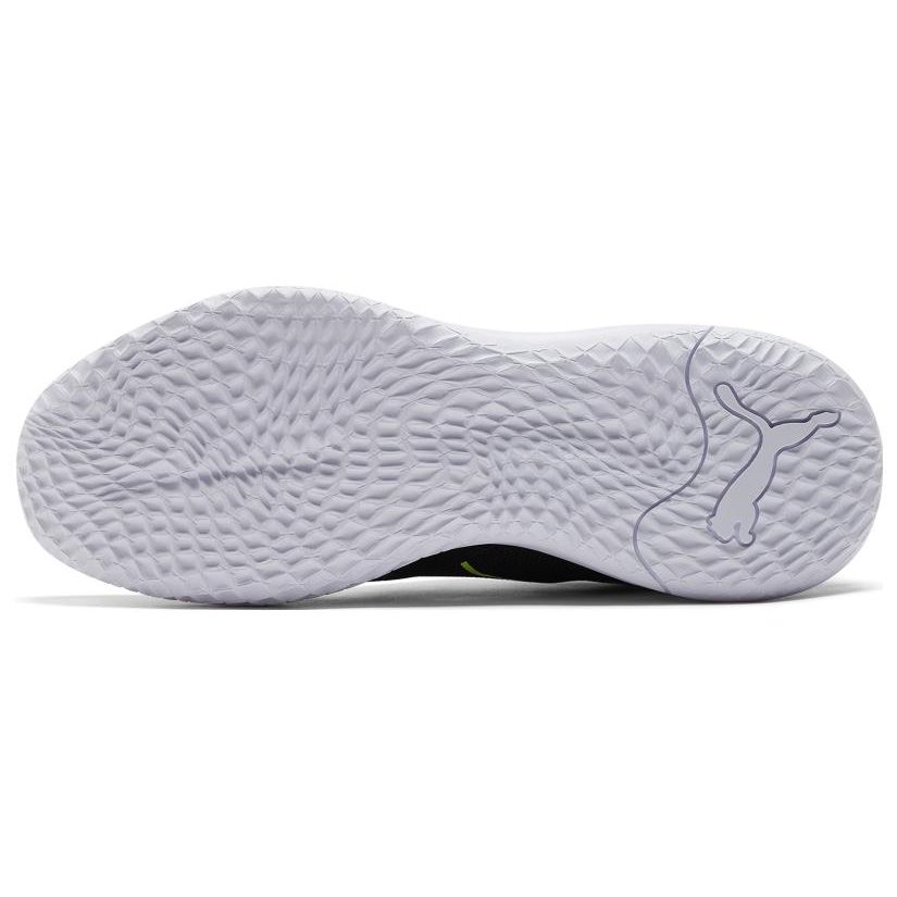 Puma Мужские баскетбольные кроссовки Playmaker Pro Low Top Черный Синий Бирюзовый 377572-04