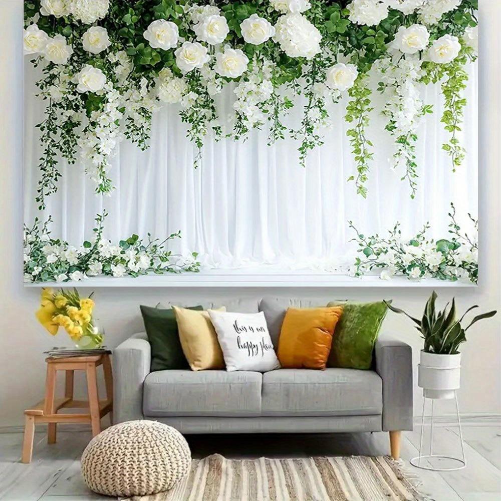 2D plane, single piece, suitable for home decoration, party decoration, event backdrop, photo booth, and home furnishing