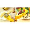 Stainless Steel Banana Cutter Fruit Vegetable Sausage Slicer Salad Sundaes Tools