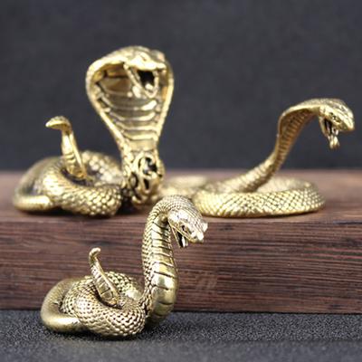 3 Стиля Винтажная Латунь Мини Змея Античная Бронза Декор Фигурки Для Украшения Интерьера Настольное Украшение Чайный Питомец Домашний Декор