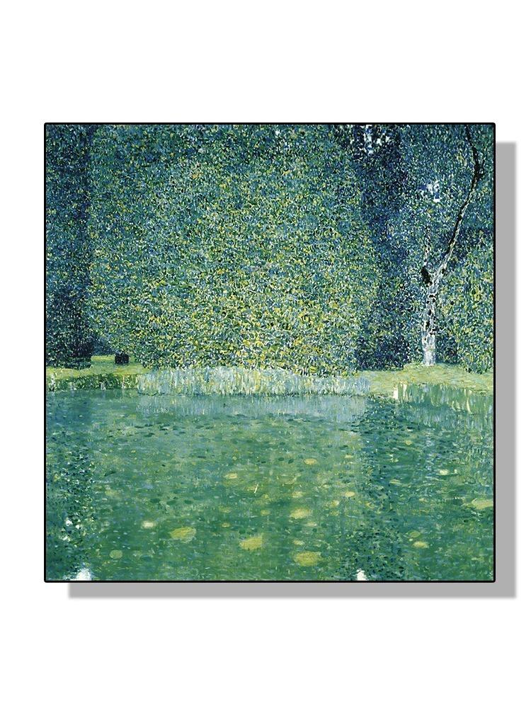 Густав Климт известные картины цветы пейзаж плакат холст живопись классическая репродукция настенное искусство для комнаты домашний декор