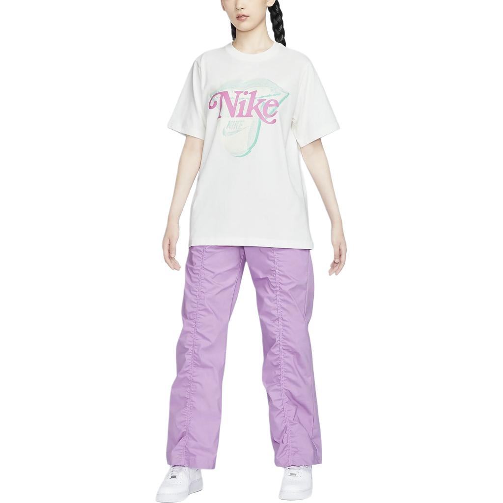 Nike Базовая спортивная футболка для женщин Холст HM4594-133