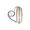 Gucci X Adidas Originals Ophidia Large Logo Print Zipper Leather Crossbody Bag Women bags White 702626-DJ24T-8847