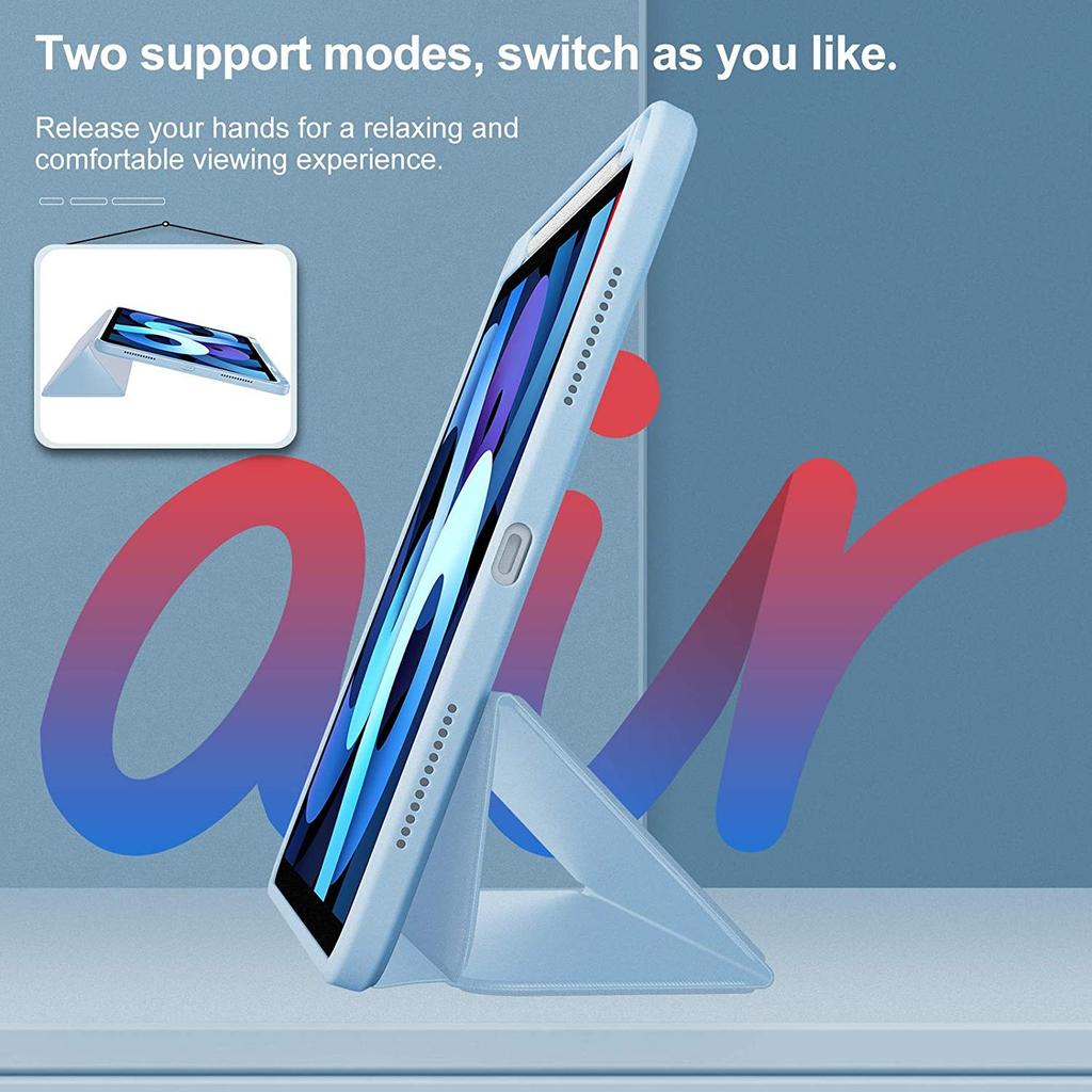 Смарт-чехол для iPad Air 5 10,9 2022 A2588 A2591 с подставкой для карандашей для iPad Air 4 10,9 2022 акриловый чехол для планшета