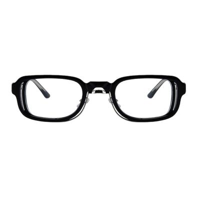 LOOKING4U Neoretro 5554 Newtro Уродливые очки в роговой оправе C4 Серебристый