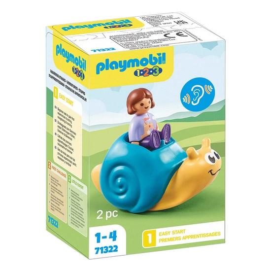 Playmobil 1.2.3 Rocking Snail Figure 71322, 2 Pieces, Popular Toys In Korea