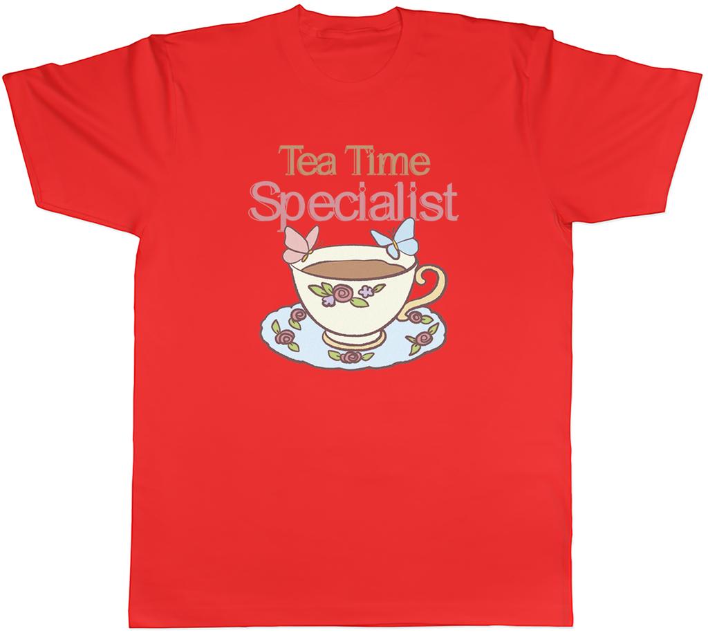 Tea Time Specialist Cuppa Brew Cup Unisexs TShirt Tee Gift Top