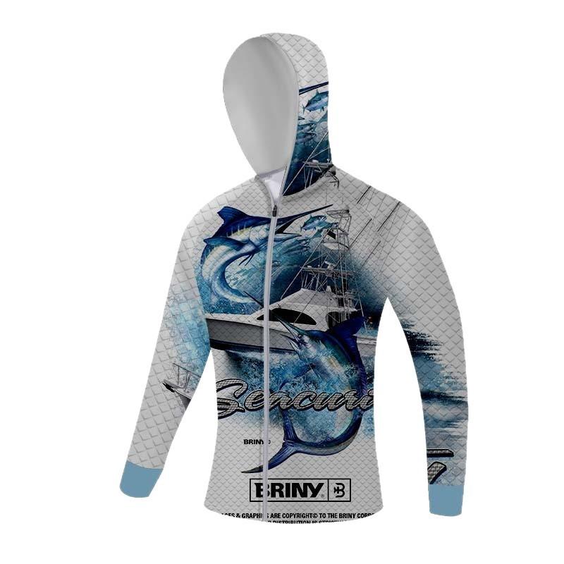 Full-Print Quick-Dry Fishing Shirt Men Women UV Protection Outdoor Angling Apparel