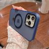 Металлический круглый кронштейн-держатель Magsafe чехол для Iphone 14 12 11 13 Pro Max полупрозрачный акриловый противоударный чехол