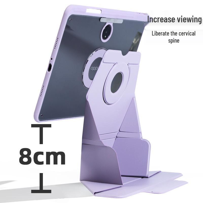OPPO Pad 4 Pro/Pad 5 & OnePlus 2 Pro Вертикальный кожаный чехол с поддержкой складывания