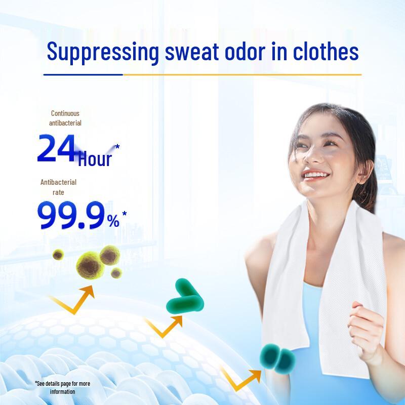 Стиральный порошок Blue Moon Sports, аромат фрезии