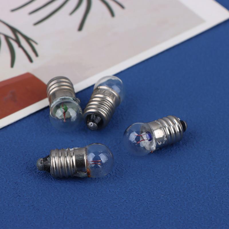 10 шт. миниатюрные круглые 1,5 В 2,5 В 3,8 В маленькие световые пушки для студенческих экспериментов маленькие лампочки фонарик лампочка бусины