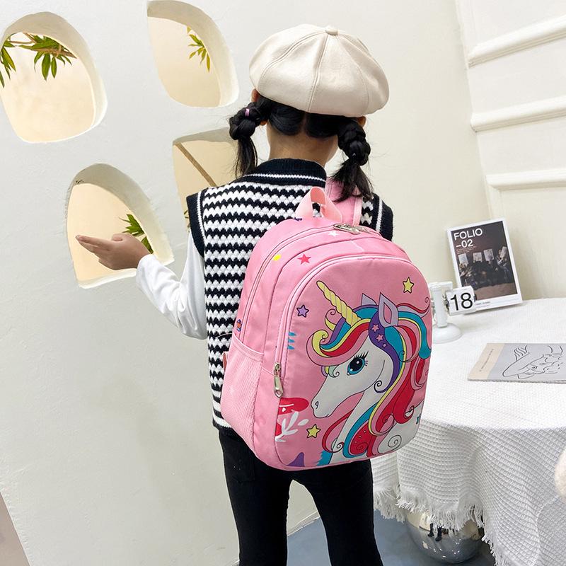 Новый милый школьный рюкзак с пони, детский рюкзак с героями мультфильмов, школьный рюкзак для мальчиков и девочек детского сада в возрасте от 3 до 6 лет