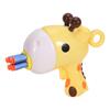 Children's Safe Suction Cup Toy Gun - Giraffe Model with Soft Bullets
