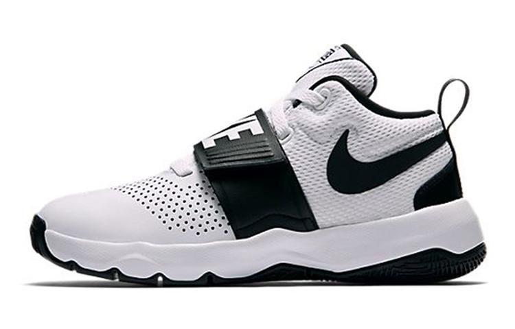 Nike Team Hustle D 8 White Black (GS)