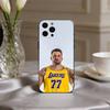 Чехол для телефона L-LukA Star-studded D-DonciC для iPhone 17,16,15,14,13,12,11 Plus,Pro Max,XS, Мягкий силиконовый черный чехол