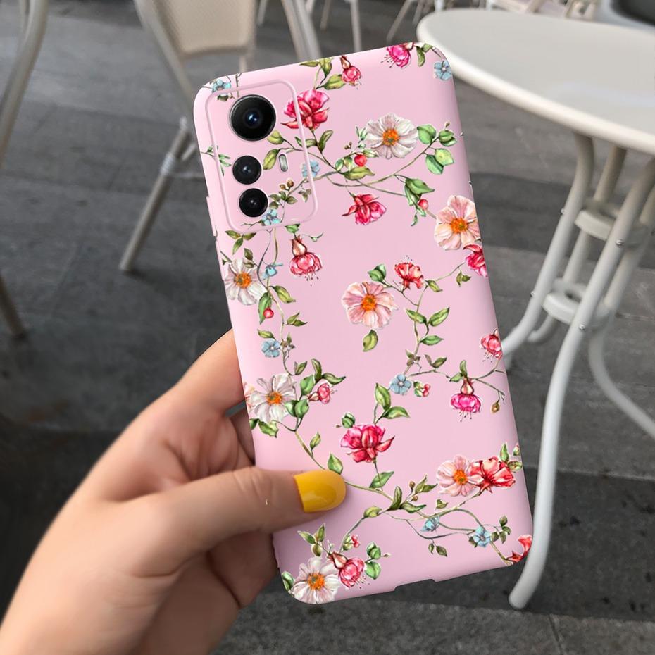 Чехол для телефона Xiaomi Redmi Note 12S 2023 Милый рисунок Гелевый Силиконовый Мягкая задняя крышка Для Redmi Note12s 4G