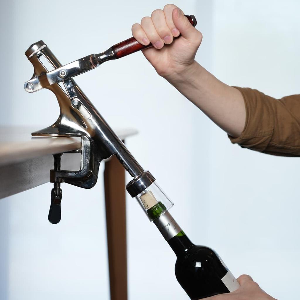 Thunder Group Wine Opener Bottle Opener Corkscrew Easy for Anyone To Fix On Table SLDWO001