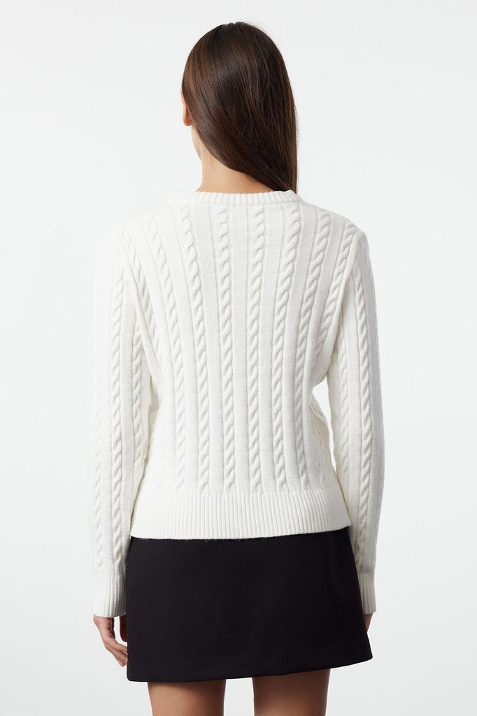 Женский модный стильный кардиган, темно-синий, пряжа премиум-класса, специальная пряжа для вязания, детальный вид куртки, трикотаж, кардиган