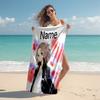 Personalized customized proof beach towel with Tokyo Revengers pattern - soft, absorbent,quick-drying,perfect swimming,camping&bathing