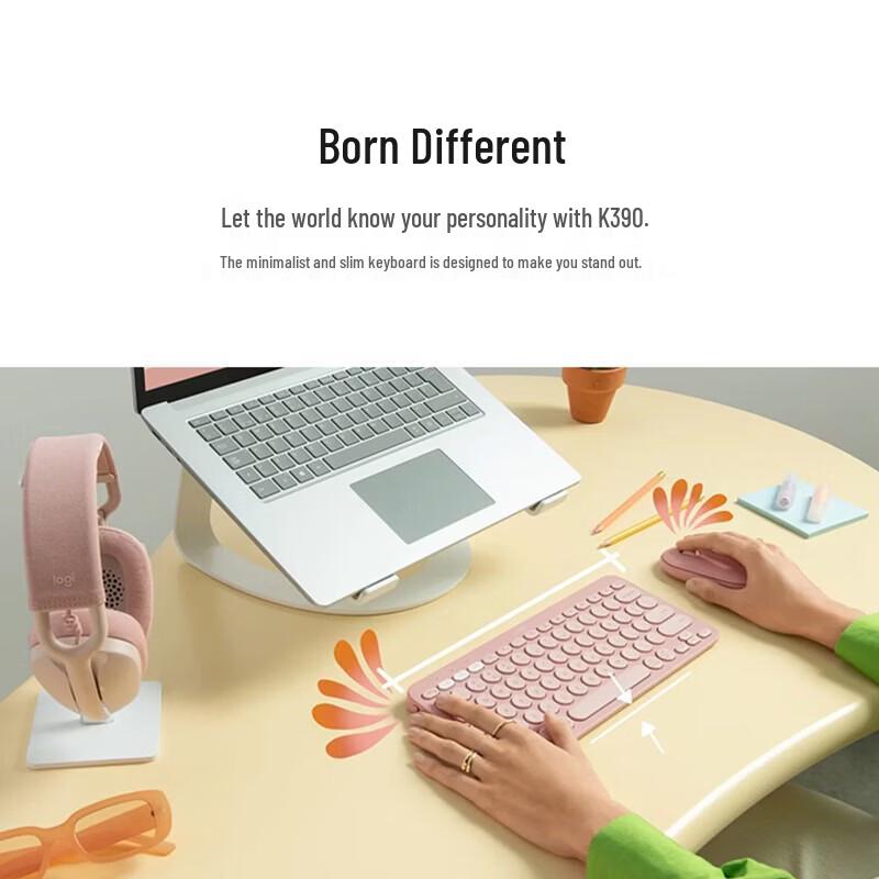Logitech K390 Ultra-thin Portable Wireless Bluetooth Keyboard