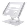 Tablet Stand with 360 Degree Rotating Base Double Rod   Support Bracket for 5.8 to 12.9 Inch Tablets Electronic Readers