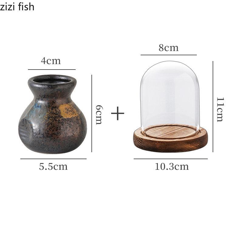 Высококачественная керамическая коробка для зубочисток, ретро-контейнер для хранения ватных палочек, стеклянная крышка, простой домашний кухонный настольный держатель для зубочисток, диспенсеры