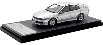 INTERALLIED Hi Story 1/43 Mitsubishi GALANT VR-4 (1996) Модель Hamilton HS513SL с серебристой отделкой