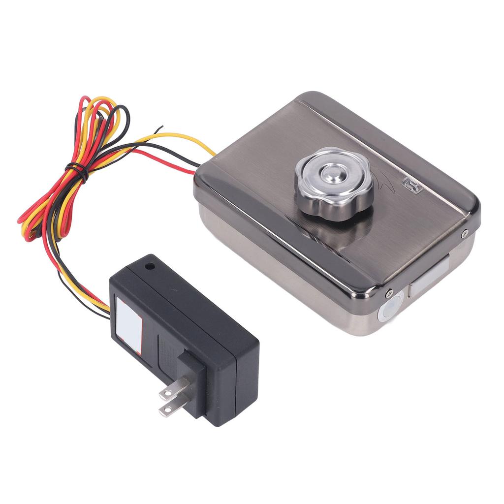 Electronic Intelligent Door Lock Anti Theft Deadbolt Access Control System with 2 Remote Control