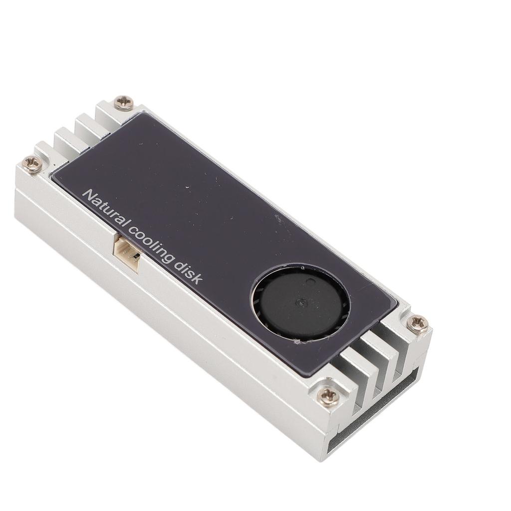 Радиатор NVMe M.2 с дисплеем температуры Алюминиевый высокопроизводительный кулер для SSD с двойным термоинтерфейсом