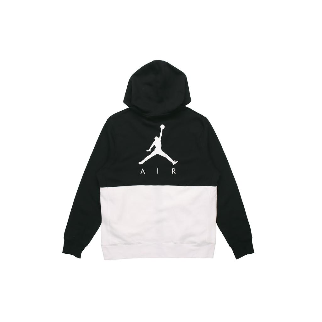 Air Jordan Flying Man Logo Printing Fleece hooded Sports Black Men's CK1353-011