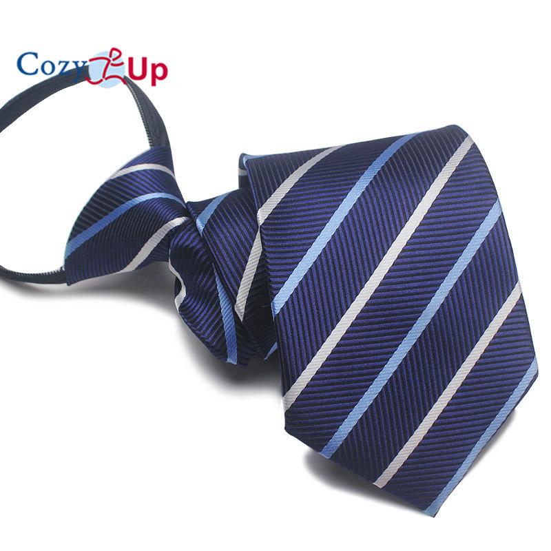 Cozy Up 1 шт., 7 см/2,75 дюйма, легкий галстук в полоску, удобный галстук для мужчин и женщин