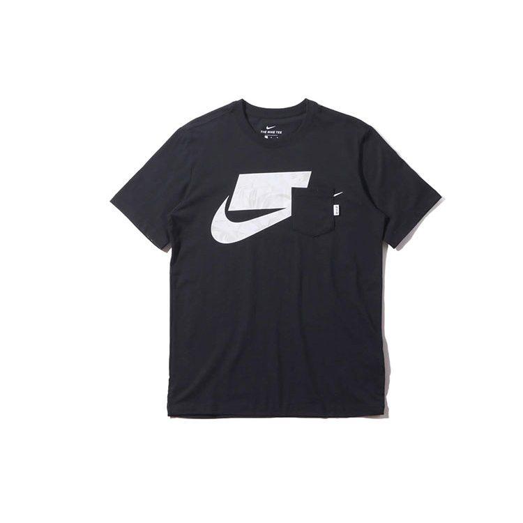 Nike Мужские футболки с круглым вырезом, умеренный прямой крой AV4914-010