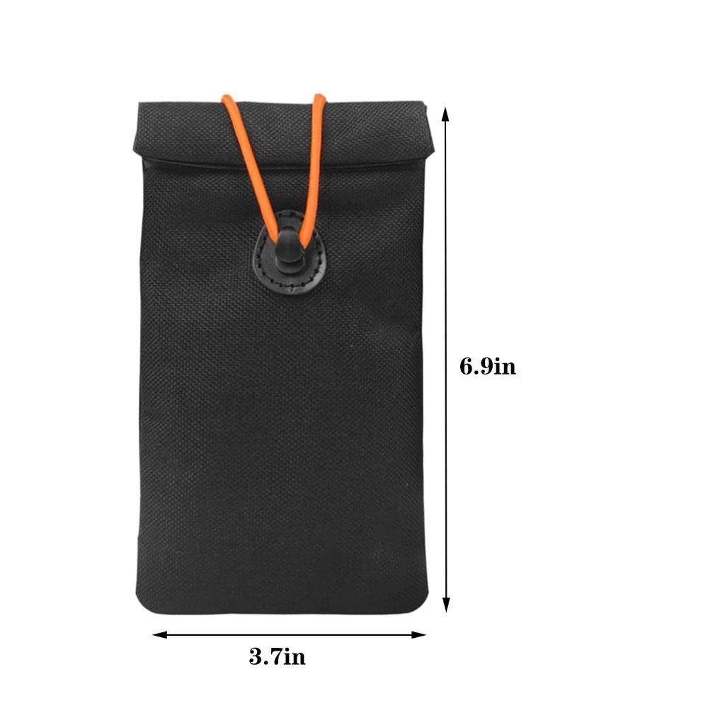 Oxford Cloth Faraday Bags Black Faraday Pouch Oxford Bag Car Key Bag for Car Keys