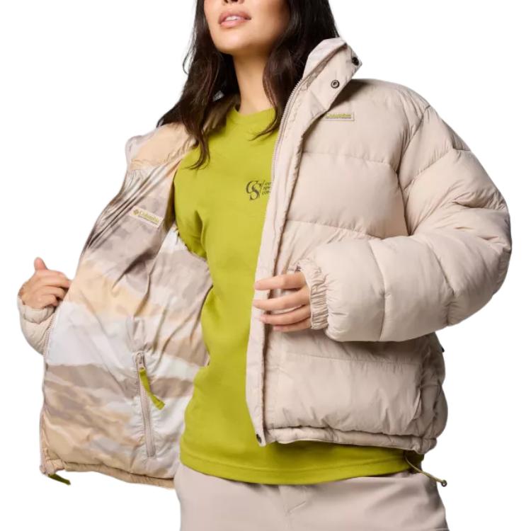 Columbia Wallowa Reversible Outdoor Casual Stand Collar Comfortable Solid Jacket Unisex jackets Clay 2090721-084