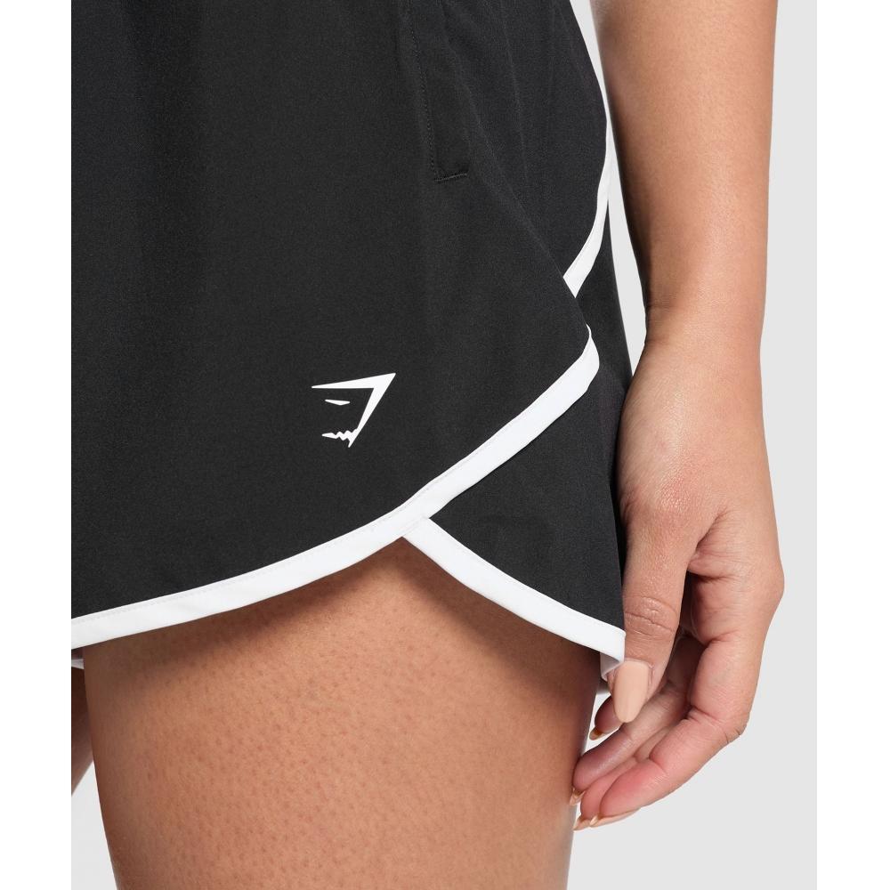Gymshark Training Contrast Loose Shorts 2.5  Black B6a9m Bb2j